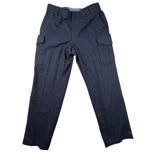 Blauer Mens Tactical Cargo Pants Navy Blue Uniform Work Trousers 33x31